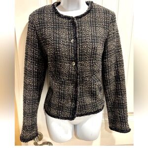 La Redoute Tweed Blazer Jacket, Size 10